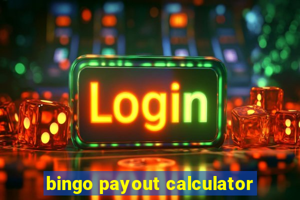 bingo payout calculator